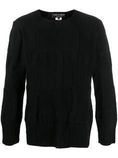 Comme Des Garçons Homme Plus джемпер фактурной вязки