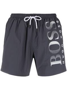 Boss Hugo Boss плавки-шорты с логотипом