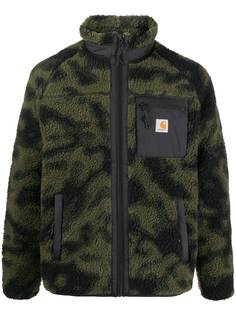 Carhartt WIP флисовая куртка с камуфляжным принтом
