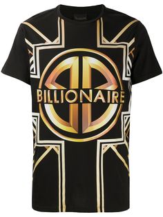 Billionaire футболка с логотипом