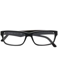 Prada Eyewear очки в прямоугольной оправе