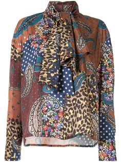 Kolor блузка с принтом пейсли
