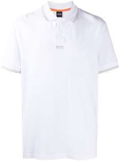 Boss Hugo Boss рубашка поло с логотипом
