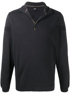 Boss Hugo Boss джемпер в рубчик