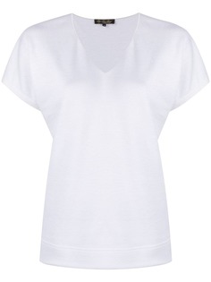 Loro Piana футболка с V-образным вырезом и короткими рукавами