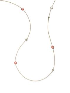 IPPOLITA колье Stardust из желтого золота с камнями