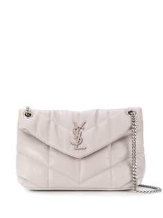 Saint Laurent стеганая сумка на плечо Loulou