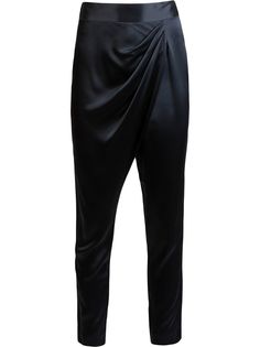 Michelle Mason брюки кроя слим с драпировкой