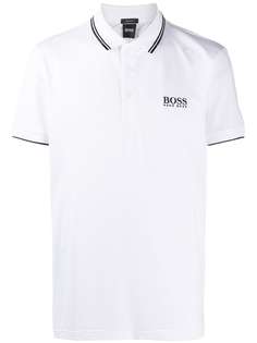 Boss Hugo Boss рубашка поло с логотипом