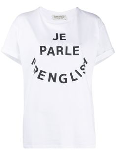 Être Cécile футболка Je Parle Frenglish