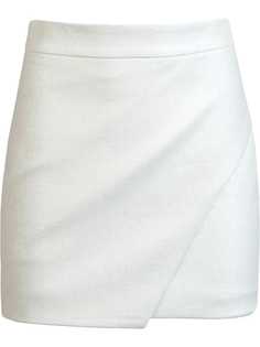 Michelle Mason юбка мини с запахом
