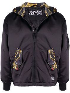 Versace Jeans Couture пуховик с логотипом