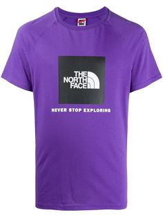 The North Face футболка Redbox с рукавами реглан