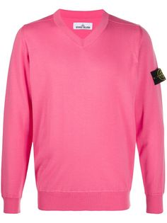 Stone Island джемпер с V-образным вырезом