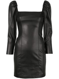 Alice+Olivia платье Frances из искусственной кожи