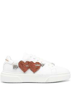 Philipp Plein кроссовки Love с логотипом