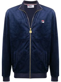 Fila бархатная спортивная куртка