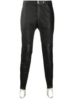 Alexander McQueen брюки с контрастными полосками
