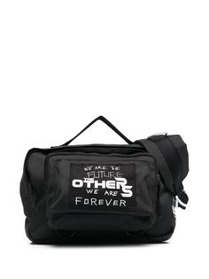 Raf Simons x Eastpak поясная сумка с нашивкой