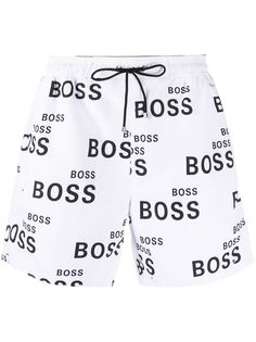 Boss Hugo Boss плавки-шорты с логотипом