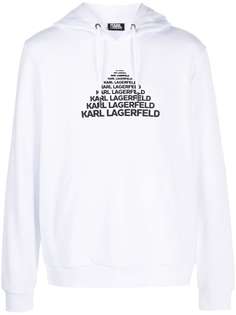 Karl Lagerfeld худи с кулиской и логотипом