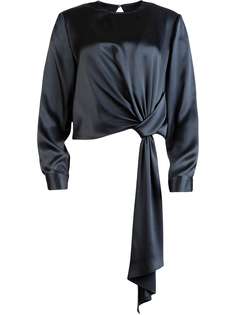 Michelle Mason блузка с драпировкой