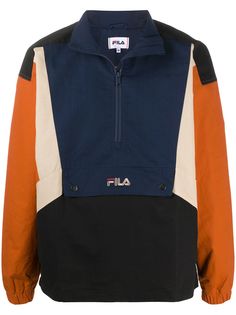 Fila куртка на молнии с вышитым логотипом
