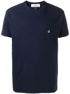 Vivienne Westwood футболка с вышитым логотипом