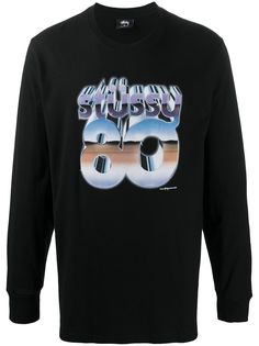 Stussy толстовка с логотипом