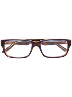 Prada Eyewear очки в прямоугольной оправе черепаховой расцветки