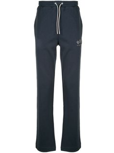 BOSS спортивные брюки с вышитым логотипом