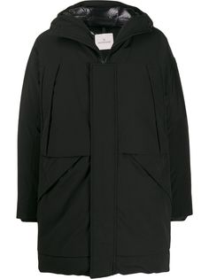Moncler пуховик с капюшоном