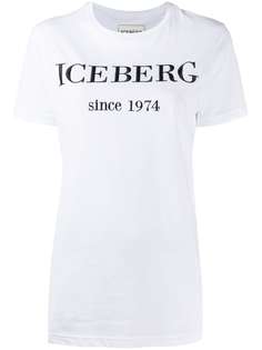 Iceberg футболка с логотипом