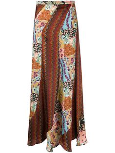 M Missoni юбка макси с принтом