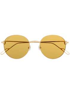Cartier Eyewear солнцезащитные очки в круглой оправе