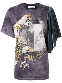 Night Market eagle embroidered T-shirt
