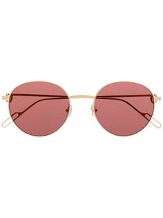 Cartier Eyewear солнцезащитные очки в круглой оправе