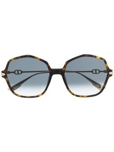 Dior Eyewear солнцезащитные очки DiorLink2 черепаховой расцветки