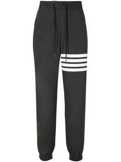 Thom Browne спортивные брюки с полосками 4-Bar