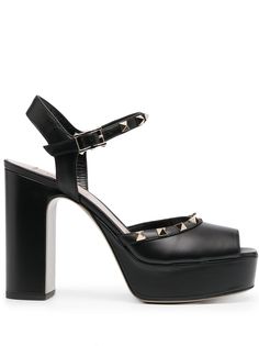 Valentino Garavani босоножки Rockstud на платформе