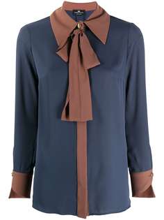 Elisabetta Franchi рубашка с бантом