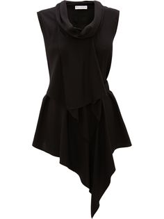 JW Anderson DRAPED NECK SLEEVELESS TOP