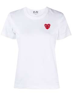 Comme Des Garçons Play футболка с логотипом