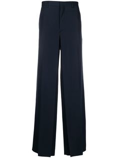 LANVIN широкие брюки строгого кроя