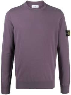 Stone Island джемпер с нашивкой-логотипом