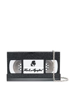 Karl Lagerfeld клатч STUDIO KL Video-Tape Minaudiere