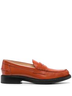 Tods лоферы на контрастной подошве Tod`S