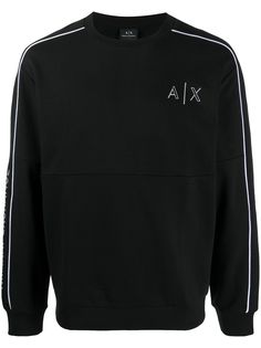 Armani Exchange толстовка с логотипом