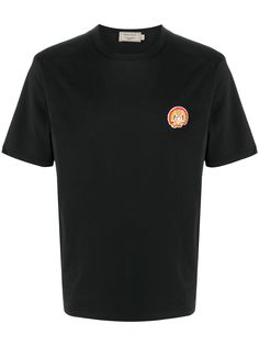 Maison Kitsuné футболка с короткими рукавами и нашивкой
