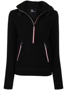Moncler Grenoble куртка на молнии с длинными рукавами